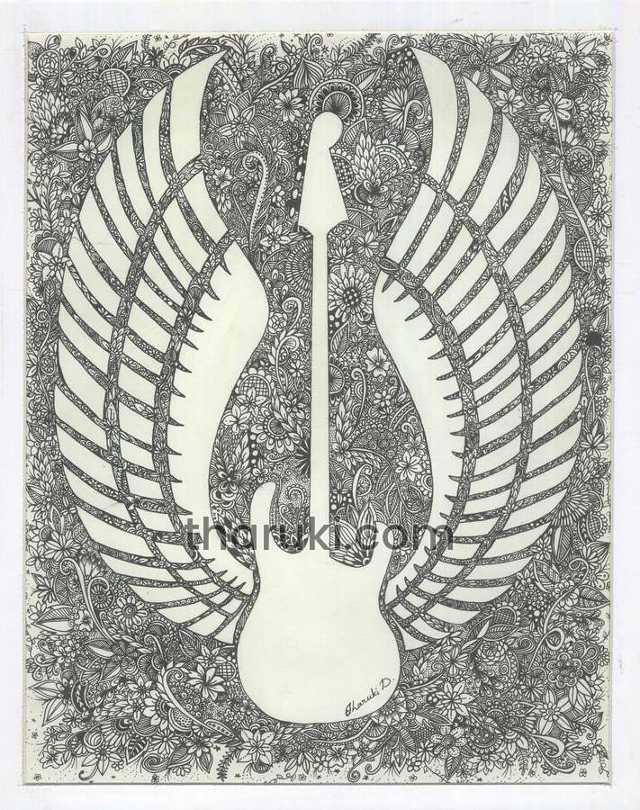Untitled, Ink on paper · 15 × 11 in · 2016